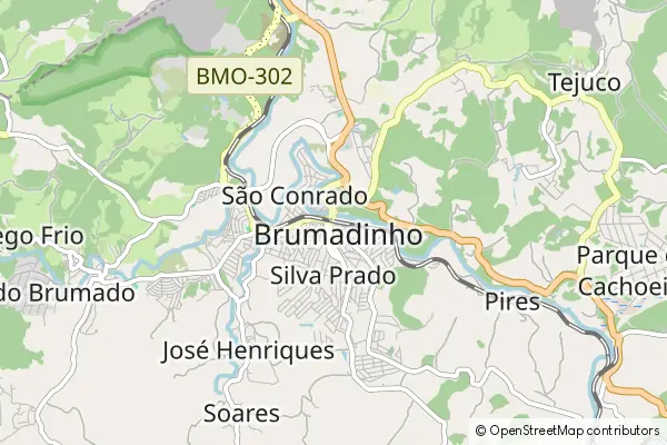 Mapa Brumadinho