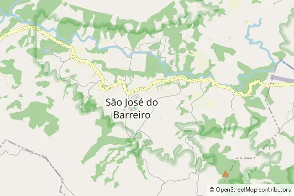 Mapa São José do Barreiro