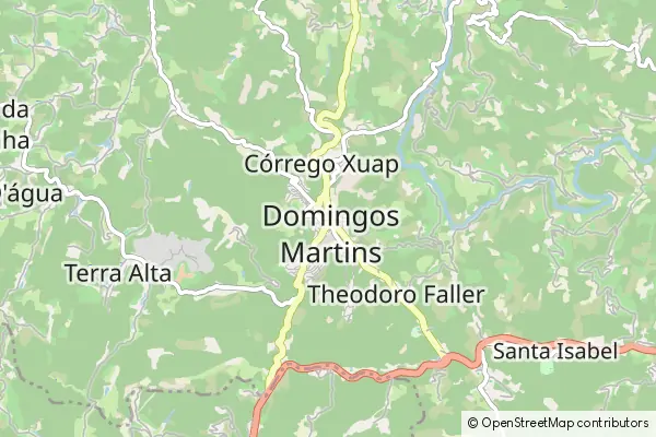 Mapa Domingos Martins