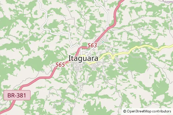 Mapa Itaguara