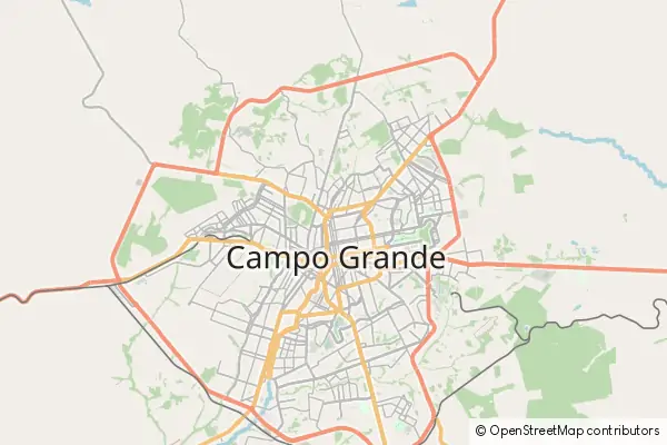 Mapa Campo Grande