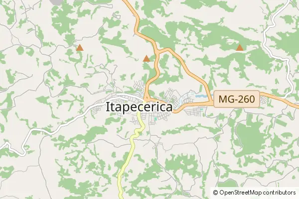 Mapa Itapecerica