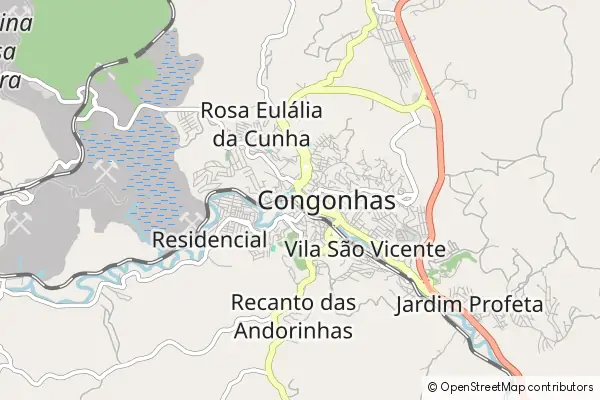 Mapa Congonhas