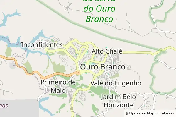 Mapa Ouro Branco