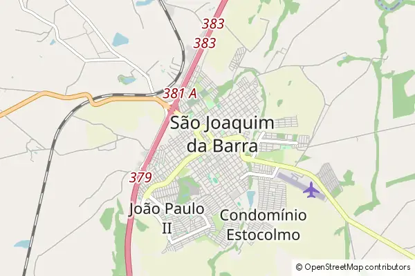 Mapa São Joaquim da Barra