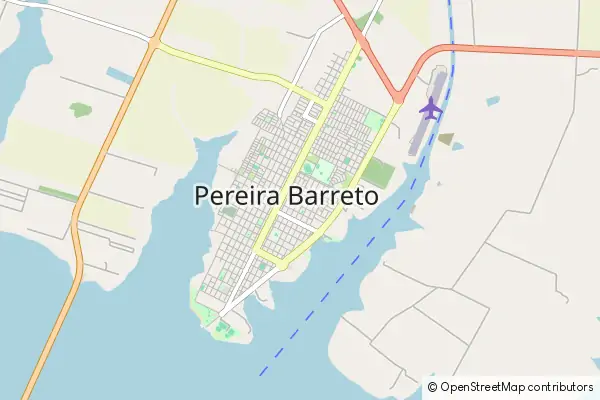 Mapa Pereira Barreto