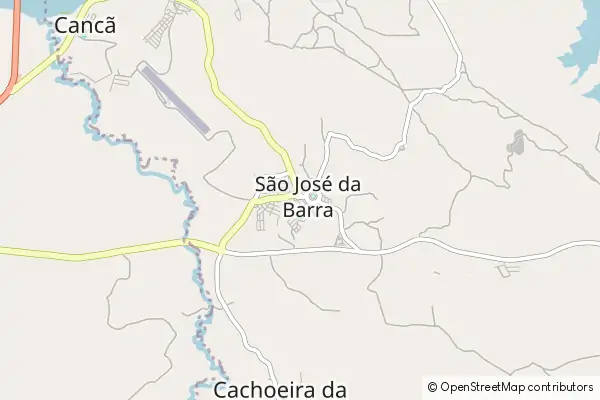 Mapa São José da Barra