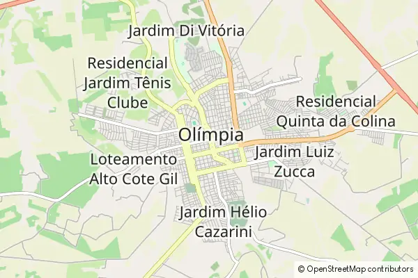 Mapa Olímpia