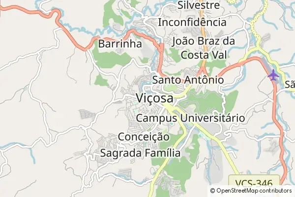 Mapa Viçosa