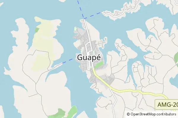 Mapa Guapé