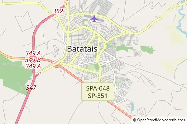 Mapa Batatais