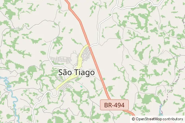 Mapa São Tiago