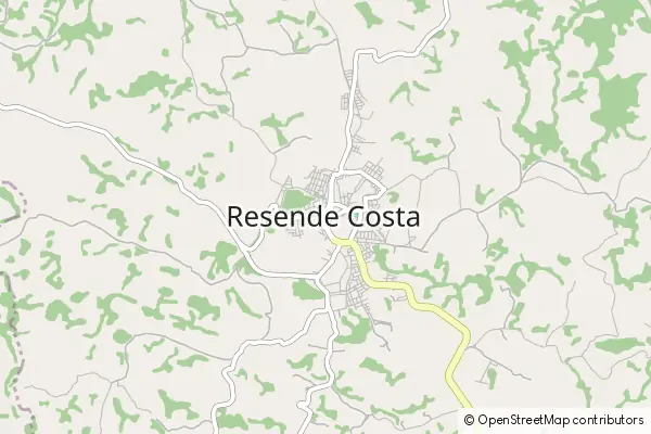 Mapa Resende Costa