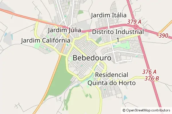 Mapa Bebedouro