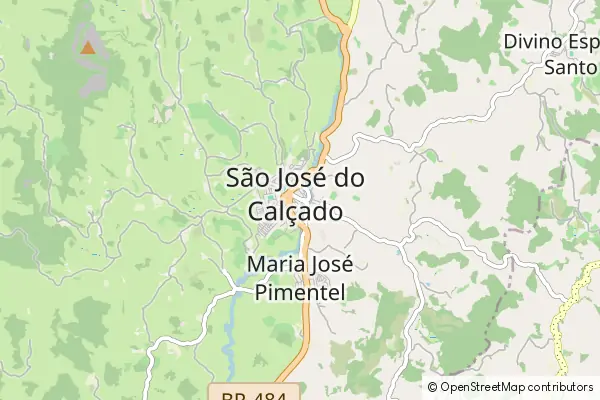 Mapa São José do Calçado