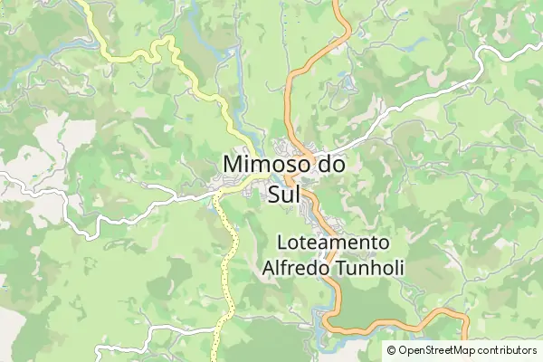 Mapa Mimoso do Sul