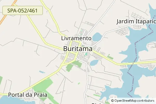 Mapa Buritama