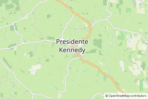 Mapa Presidente Kennedy