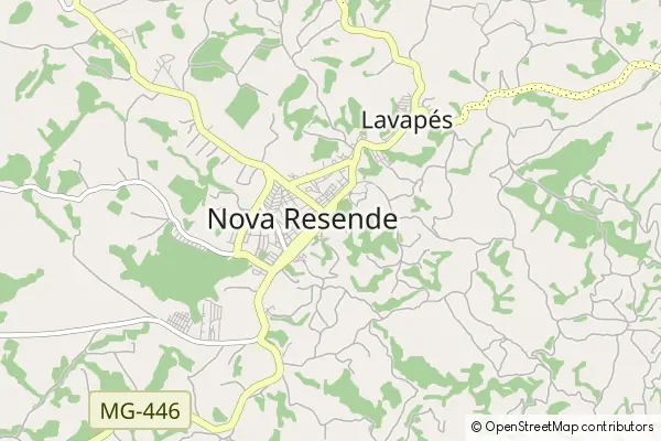 Mapa Nova Resende