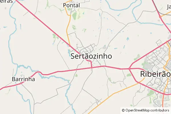 Mapa Sertãozinho