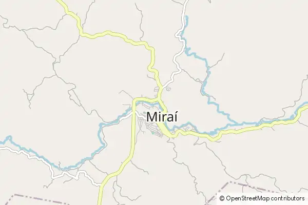 Mapa Miraí