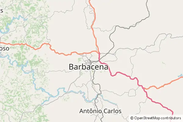 Mapa Barbacena