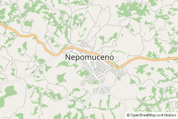 Mapa Nepomuceno