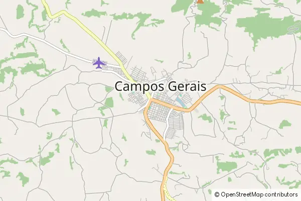 Mapa Campos Gerais