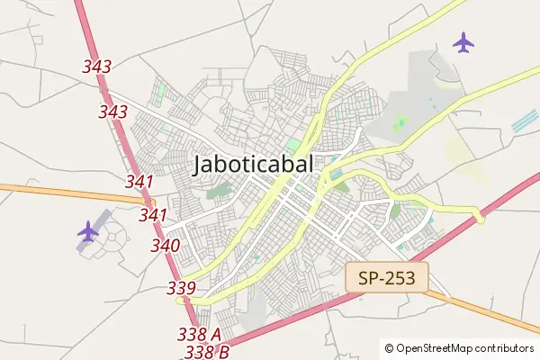 Mapa Jaboticabal