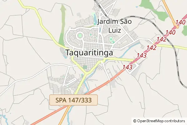 Mapa Taquaritinga