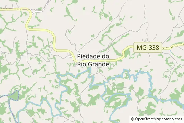 Mapa Piedade do Rio Grande