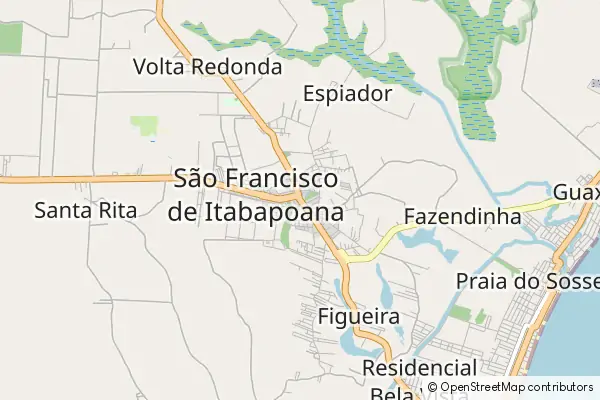 Mapa Sao Francisco De Itabapoana