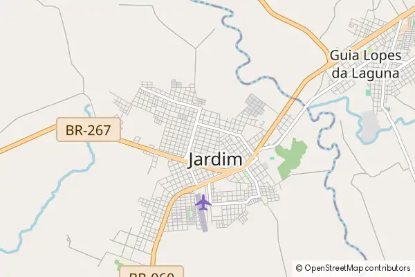 Mapa Jardim