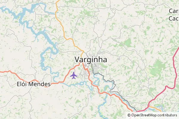 Mapa Varginha