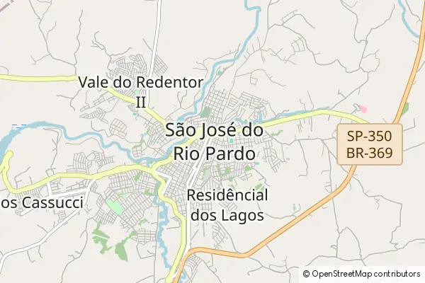 Mapa São José do Rio Pardo