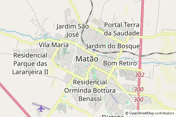 Mapa Matão