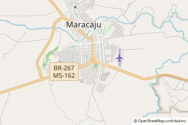 Mapa Maracaju