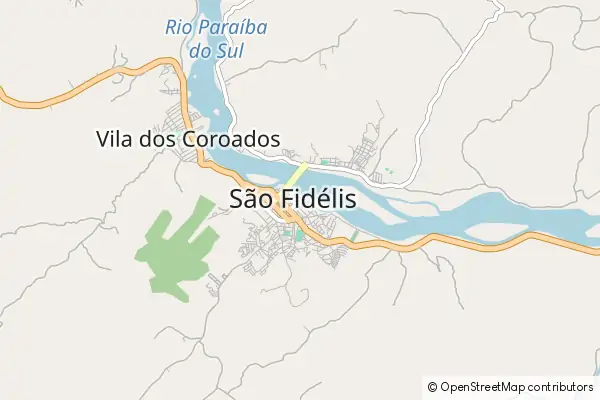 Mapa São Fidélis