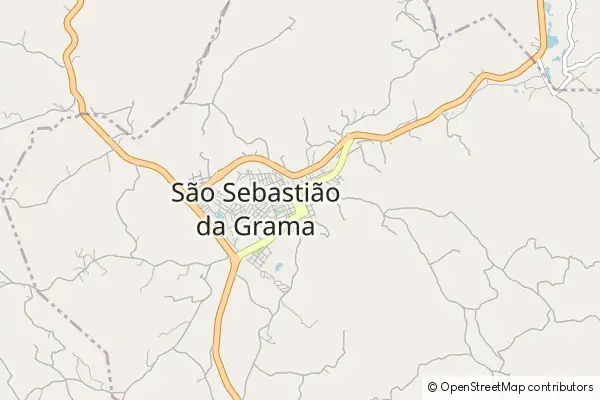 Mapa São Sebastião da Grama