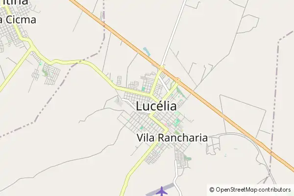 Mapa Lucélia