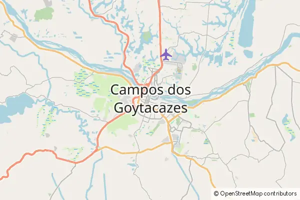 Mapa Campos dos Goytacazes