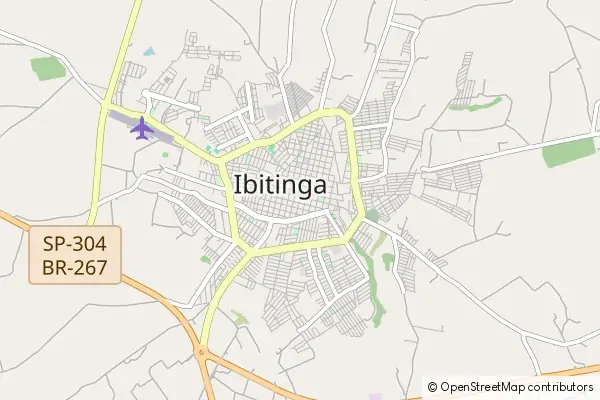 Mapa Ibitinga