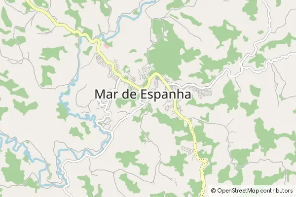 Mapa Mar de Espanha