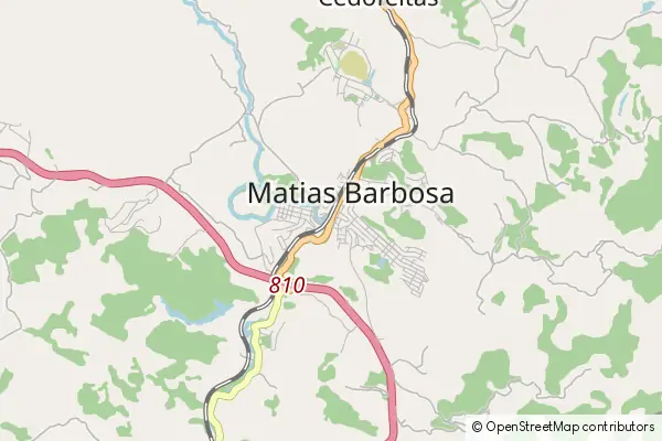 Mapa Matias Barbosa