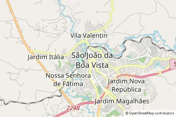 Mapa São João da Boa Vista