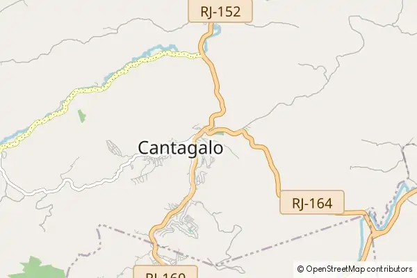 Mapa Cantagalo