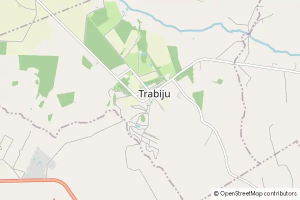 Mapa Trabiju