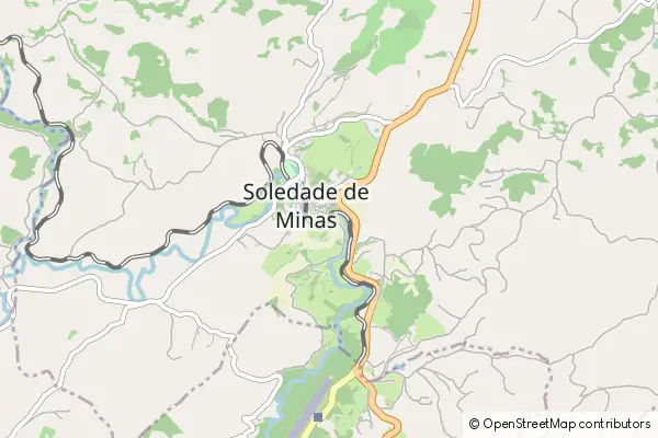 Mapa Soledade de Minas