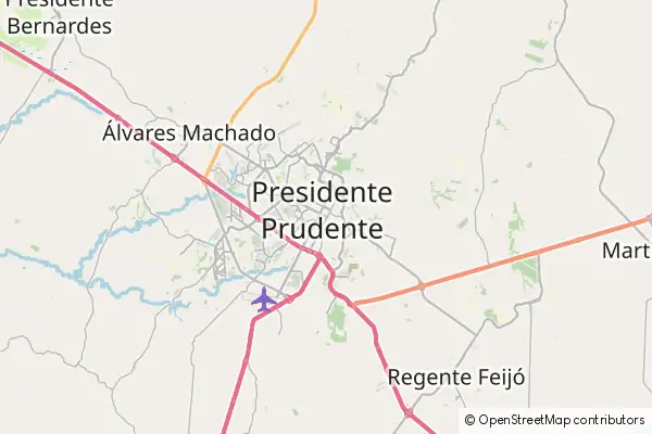 Mapa Presidente Prudente