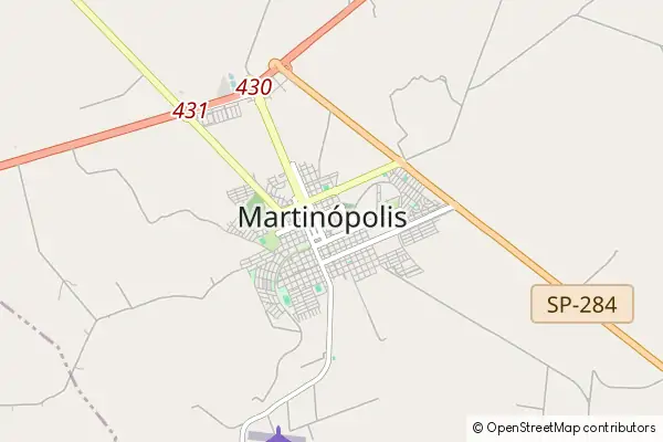 Mapa Martinópolis